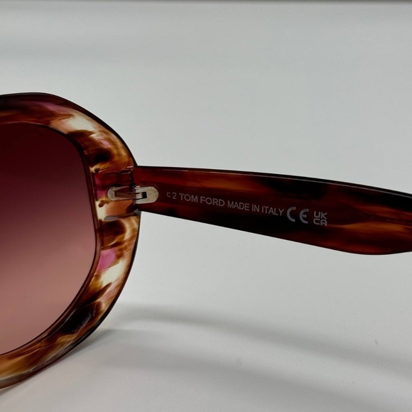 NEW TOM FORD TF1011 55F WOMEN SUNGLASSES TOM FORD GEORGIA-02 FT1011/S - Picture 9 of 11